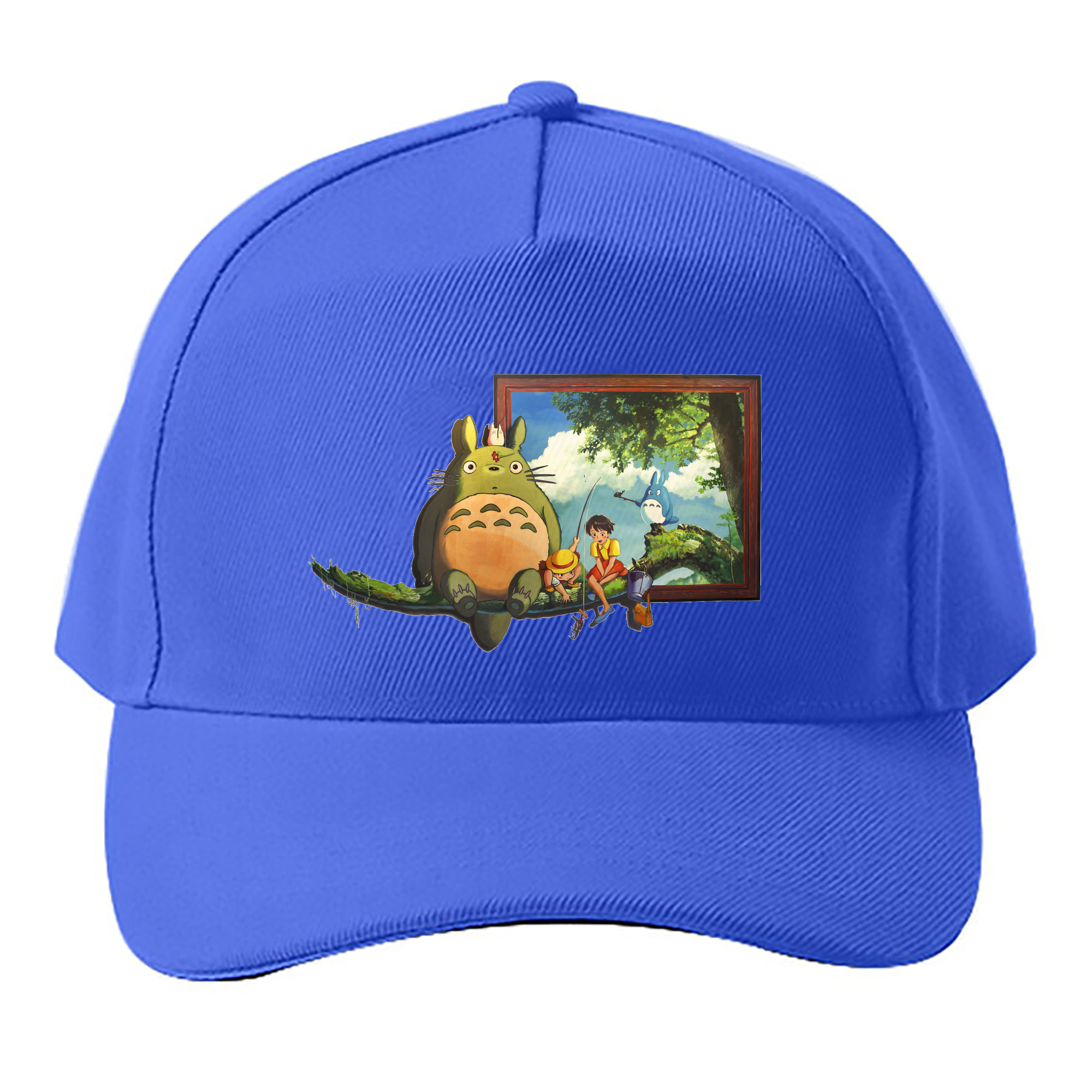 （画像用） となりのトトロ 草壁メイ 草壁サツキ My Neighbor Totoro Satsuki Kusakabe Mei Kusakabe ベースボールキャップ 綿100％ 男女兼用 帽子 スポーツ